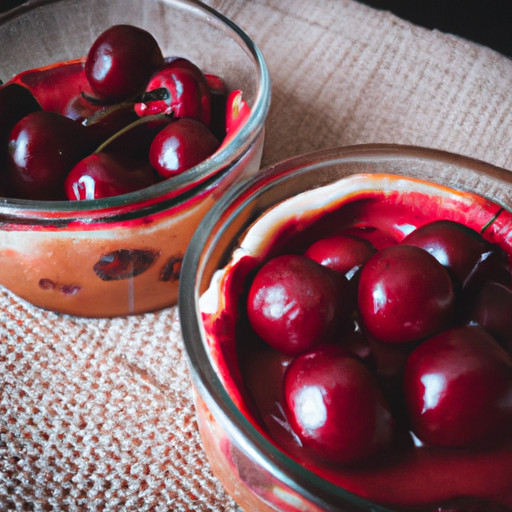 Receta casera fácil de cerezas y requesón para potencia 37946